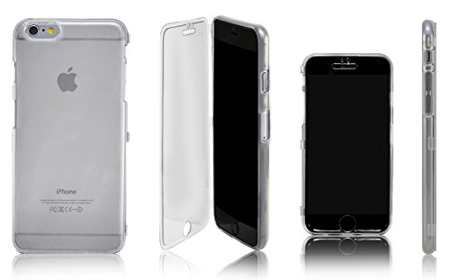 Étui iPhone 6 protection avant et arrière antichoc en gel transparent