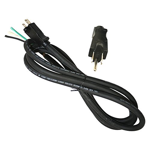 Superior Electric EC123-15 15 Feet 12 AWG SJO 3 Wire 125 Volt NEMA 5-15P Electrical Cord, Black