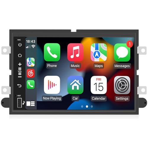 8�R�A 4+32G �J�[���W�I�X�e���I �t�H�[�h F150 2004-2008 ���C�����XCarplay���C�����XAndroid Auto�p 7�C���` IPS �^�b�`�X�N���[�� Android�J�[���W�I GPS�AWiFi�ABluetooth�ADSP�ASWC