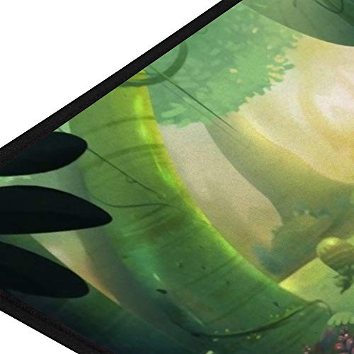 Tapis de cuisine antidérapant vert 39x20" lavable