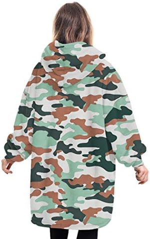 papasgix Oversized Blanket Hoodie Sweatshirt Pullover with Large Front Pocket, Hoodie Wearable Blanket for Teenagers Kids 3 41d7weESVDL. AC