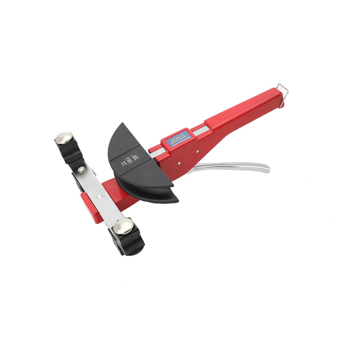 Piegatrice a Mano per Tubi in Rame e Alluminio, 6-22mm, 7 Ruote, Curvatubi Manuale Compatto Ergonomico per DIY, HVAC, Idraulica e Riparazioni