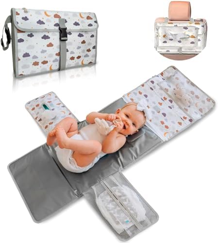 TENDS Cambiador bebe portatil XL ideal como regalo para recien na...