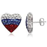 SICHER ZU TRAGEN: 100% Nickelfrei und Hypoallergen sind diese Damen Ohrstecker das perfekte Accessoire