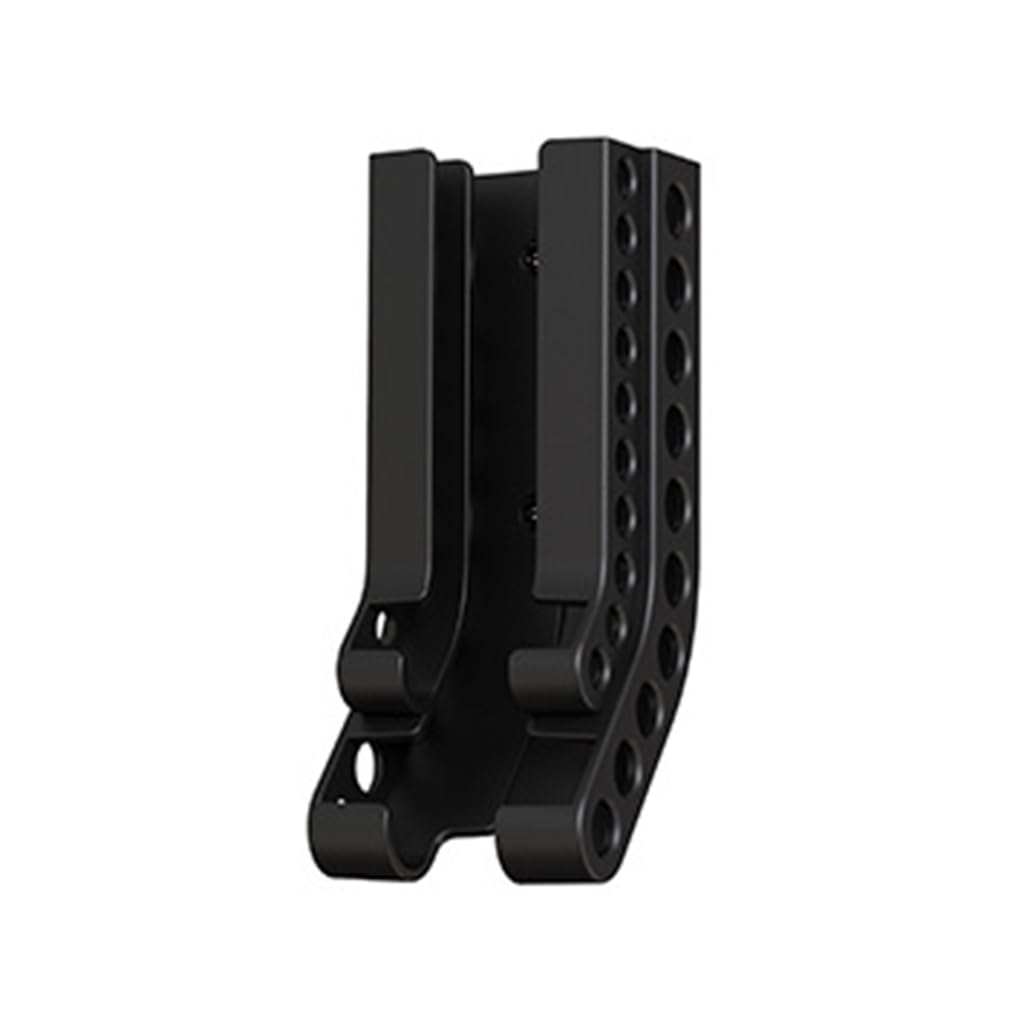 Elnwnnkc Wall Mounted Battery Holder Vertical Organizers Case Convenient Storage Container for &AA Combos Batteries
