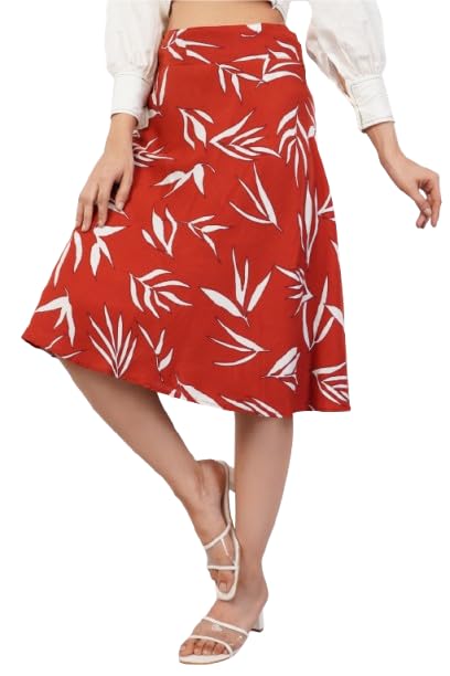 Image of Women's Printed Maxi Wraparound Skirt