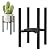 Linpla Adjustable Metal Plant Stand