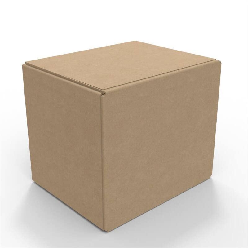 Lot de 100 cartons d'expédition - Dimensions intérieures : 160 x 120 x 120 mm - Double cannelure