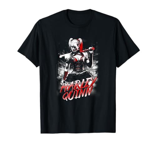 Batman: Arkham Knight Harley Quinn City T-Shirt