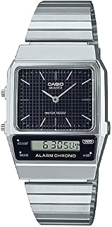 Casio Men's Analogue-Digital Quartz Watch with Stainless Steel Strap AQ-800E-1AEF