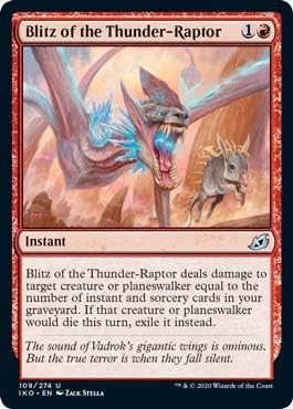 Magic: The Gathering - Blitz of The Thunder-Raptor - Foil - Ikoria: Lair of Behemoths