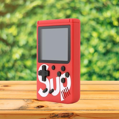 Rechargeable Pocket Video Game for Kids 400 in 1 Retro Game Box Console Handheld Game Box with TV Output, Multicolour 2