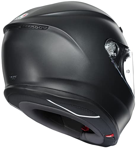 Casco k6 agv ece solid mplk matt black ml