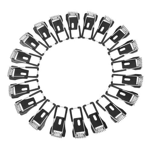 DOITOOL Light Securing Clamps for Retrofitting 20pcs Downlight Spring Clips Simple Install Ceiling Light Spring Bracket