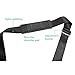 EAJORN Skateboard Shoulder for Carrier Carry Strap Shoulder Strap & Skateboard Rack Hanger Adjustable Snowboard Backpack
