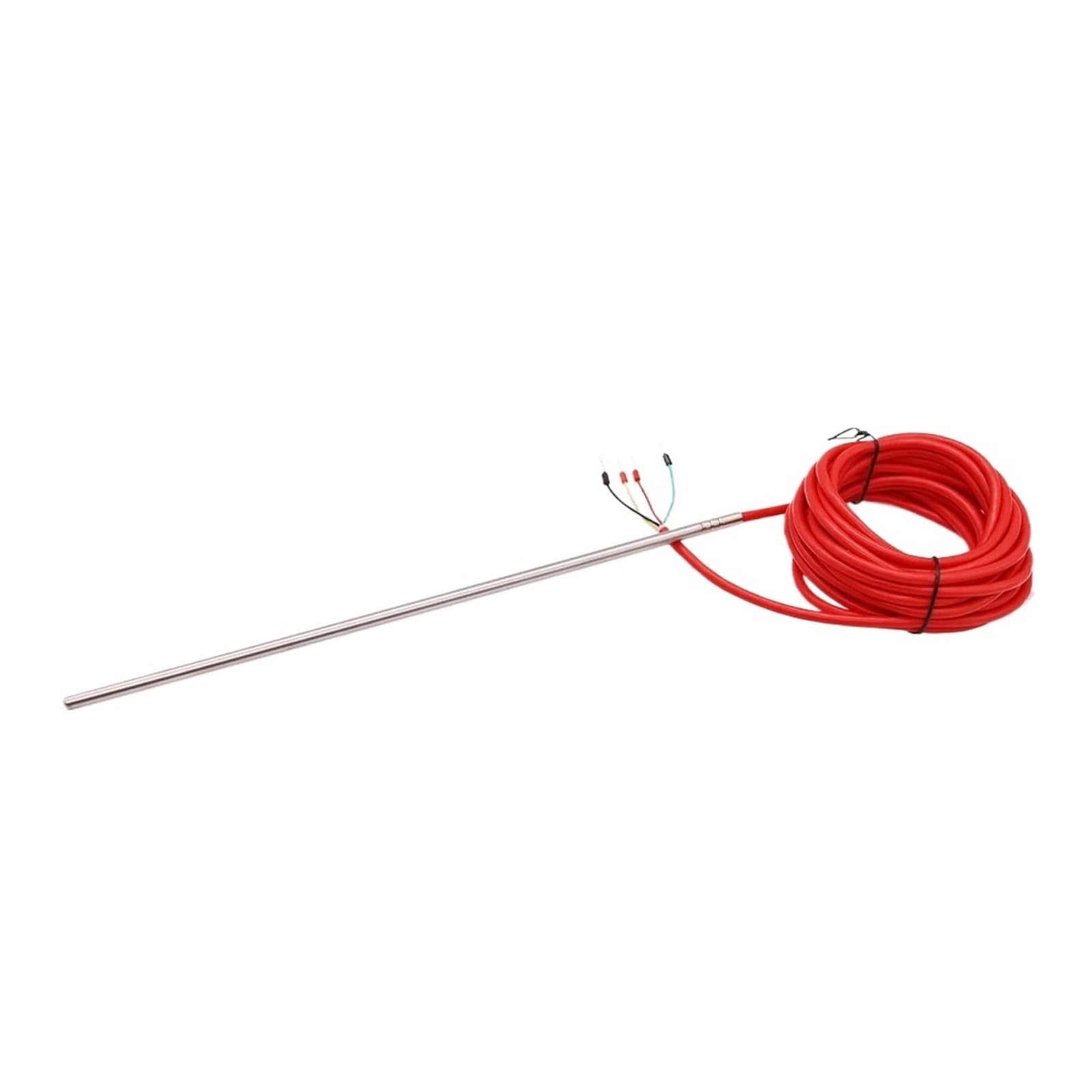 3 uds 6*310mm A clase 4 cable tipo PT100 Sensor sonda de temperatura resistencia térmica Pt100(Cable length 4m)