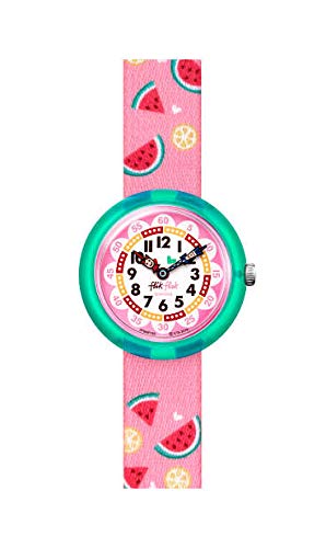 Flik Flak Reloj para Unisex-Niños de Cuarzo analógico con Correa en Textil FBNP158