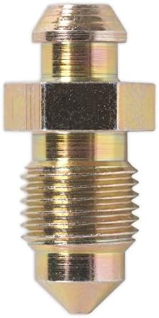 Sealey Bs10125 Brake Bleed Screw M10 X 25Mm 1Mm Pitch Pack of 10, Gold