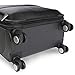 Perry Ellis 8-Wheel Spinner Mobile Office, Black, One Size
