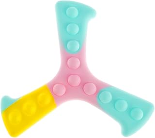 Finger Press Dart Toy Anxiety and Stress Relief Fidget Bubble Darts Sensory Development Silicone Stress Reliever for ADHD ADD Autism Anxiety Kids and Adults(Yellow Green Powder)