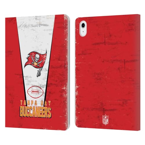 Étui portefeuille NFL Tampa Bay Buccaneers pour iPad Air 11 en cuir Head Case Designs