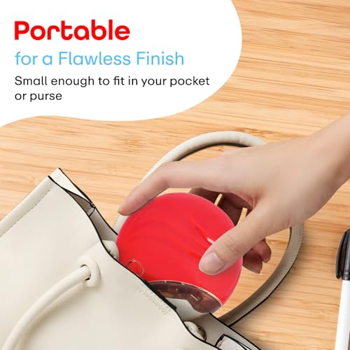 Image of PRIME PICK Portable Electric Nail Clippers Baby Nail Piercing Device Adult Manicure Implement Nail Clippers Nail Clipper Anti-Splash Anti-Pinch (RED)