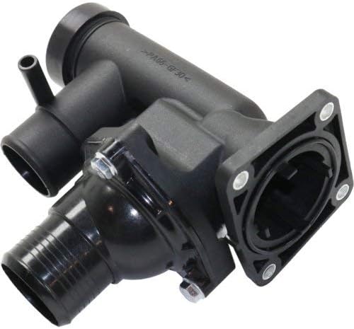 Evan Fischer Thermostat Housing Compatible with Ford Thunderbird 2002 Lincoln LS 2000-2002 Jaguar S-Type 2000-2002 XJ8 Vanden Plas 2001-2005 XK8 2001-2002 3.9L Replaces# XW4Z8592AA,XW4Z8592BD