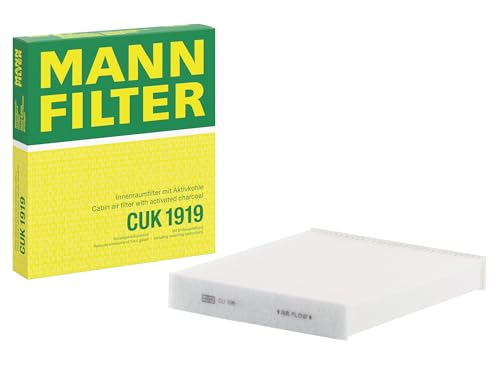 MANN-FILTER CUK 1919 Cabin Air Filter - Pollen Filter with Activated Carbon