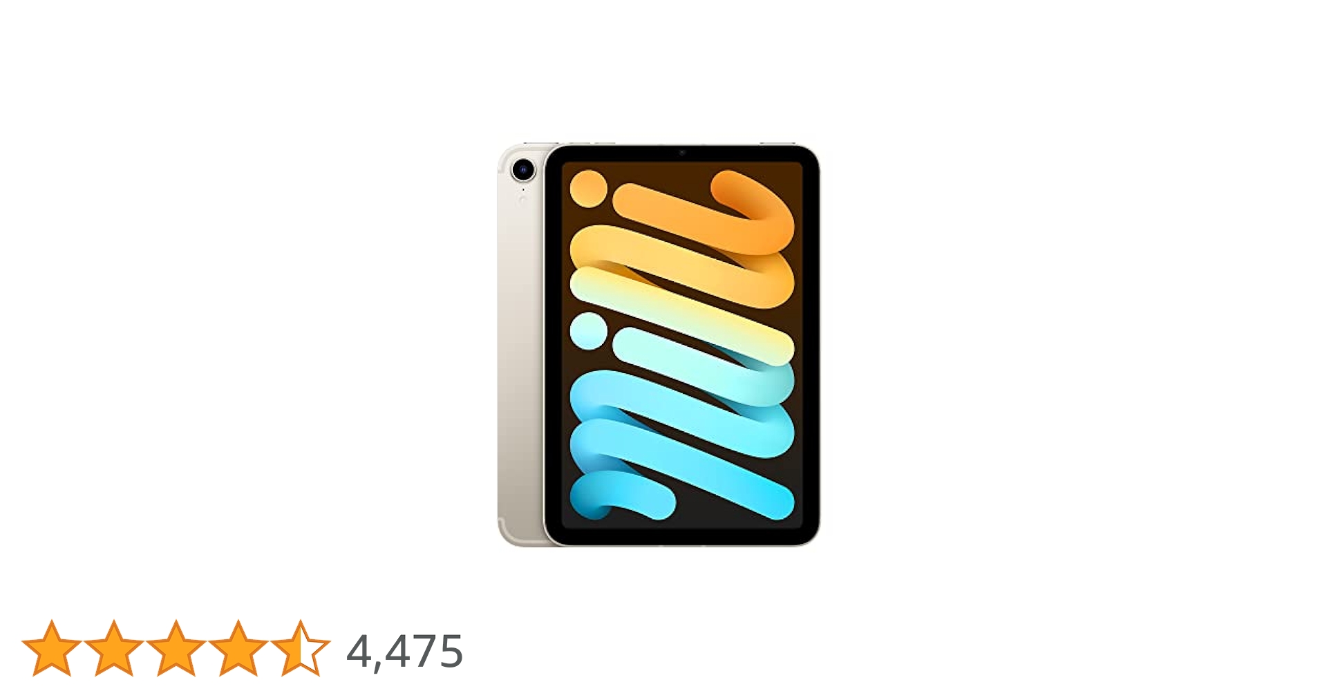 iPad mini 6 Wi-Fi + Cellular 64GB スターライト iPad mini 6 Wi-Fi + Cellular 64GB - スターライト [整備済製品