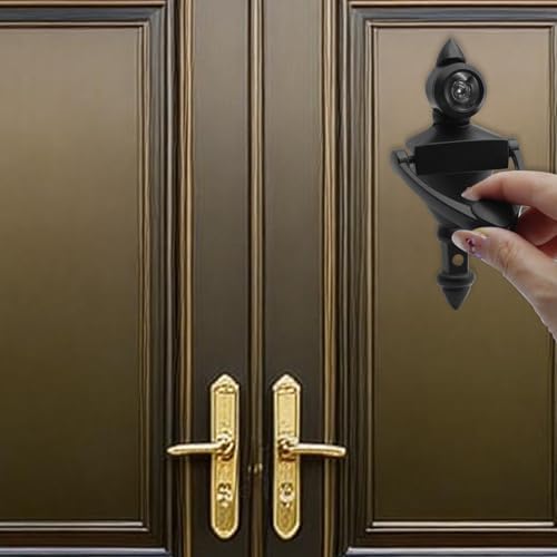 Aldaba de puerta con mirilla de seguridad y visor gran angular 180º 4