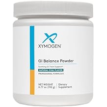 XYMOGEN GI Balance Powder - Gut Health Powder for Gastrointestinal Health - Gluten-Free, Dairy-Free & Non-GMO - Chai Flavor - 14 Servings