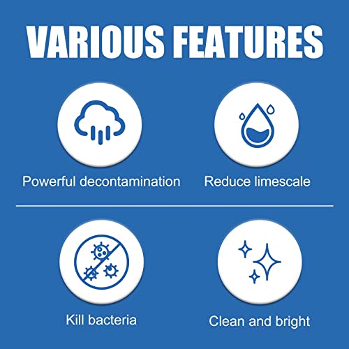 Dishwasher Tablets, Dishwasher Cleaning Tablets Removes Limescale Build Up, Dishwasher Cleaner For Kitchen Tableware Care(2 Boxes Of 40 Tablets) #TOP4