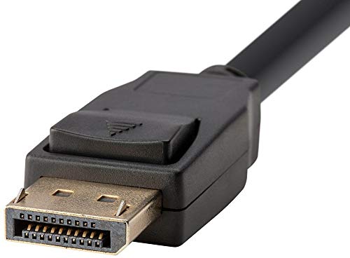 Monoprice 115888 Mini DisplayPort 1.2 para cabo DisplayPort – 4 m, capacidade para 4 K, suporta víde