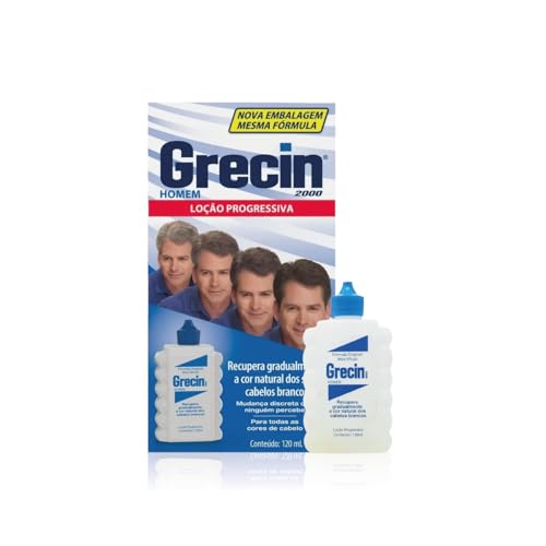 Grecin - Locao Recuperadora De Grisalhos Grecin 2000 120Ml Homem