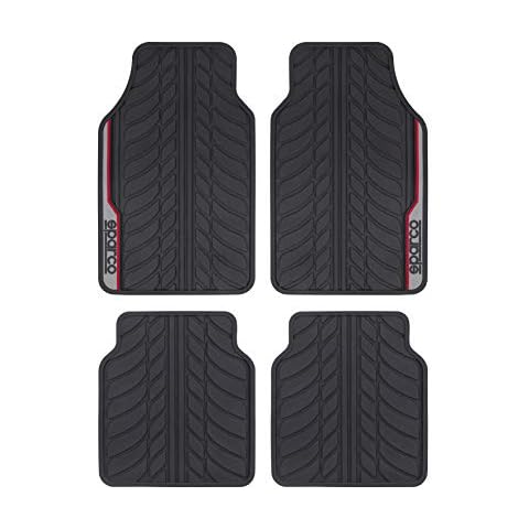 SPARCO SPCF507RD Red Car Mat Set Cover