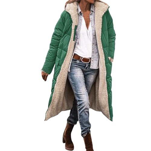 Veste à capuche décontractée et réversible GN2 manteau long polaire pour l'hiver taille XXXL