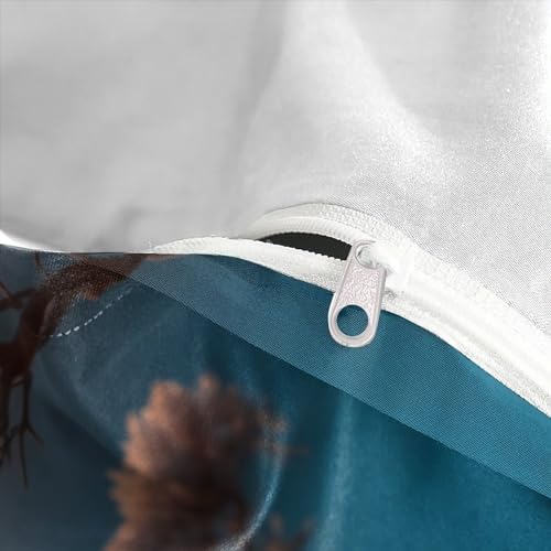 Sets de housses de couettes rhinocéros impression 3D double - 8
