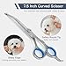 Professional Dog Grooming Scissors Kit, 4 Stainless Steel with Safety Rounded Tips Pet Shears and Dog Comb for Dogs at HOM
