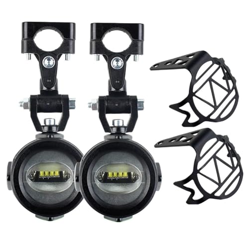 Feux antibrouillard longue portée 40W 6000K et phares auxiliaires pour moto BMW GS
