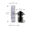SM550, Universal Bathroom Vent Fan Motor Replacement Kit, 50 CFM, Compatible with Bay Motors, Sears 569, Uppco, Ventorola E498-1, Dayton, Nutone Broan and Many Other Units (1 Pack
