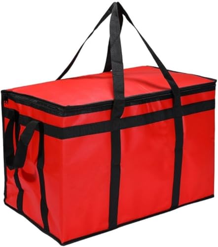 GEBYUI 折りたたみ式アイスバッグ:オックスフォードクロス製で屋外・ピクニックバッグに最適、大容量で断熱・防水機能付き、外?バッグ・携帯保冷袋・温冷両用エコバッグとしても使用可能、ショッピングバッグ・収納袋・弁当箱用手提げバッグに対応