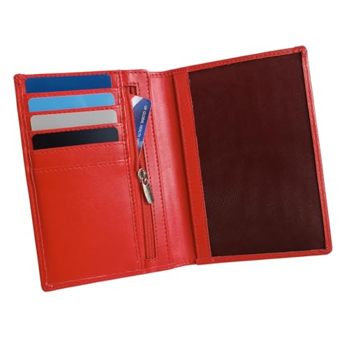 KORUMA-PORTAFOGLIO DA VIAGGIO CON PROTEZIONE RFID) kuk-83, Rosso (rosso),