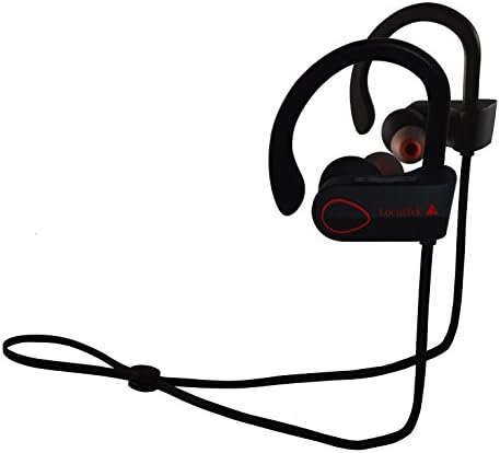Locustek Bluetooth Headphones, Best Wireless Sport Earphone Headset for Gym, Running, Workout, Sweatproof IPX7 Waterproof, Universal Earbuds w/Mic HD Stereo Noise Canceling and 8 hr Battery