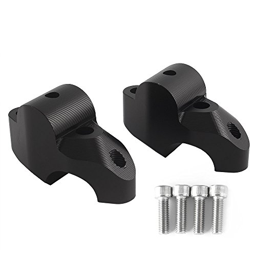 Riser manubrio in alluminio Altezza su Adattatori