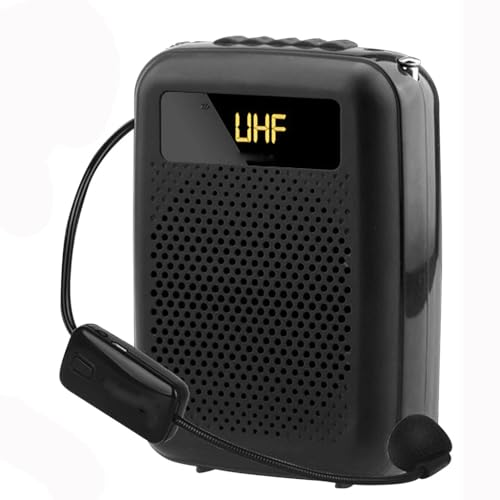Amplificador de voz portátil con micrófono inalámbrico y altavoz multifuncional para profesores