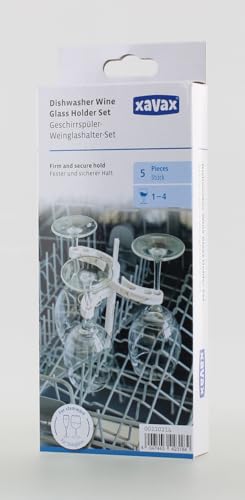 Xavax Geschirrspüler-Weinglashalter-Set, 5-TLG.