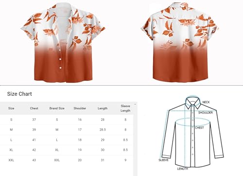 Image of LAMBOO Men Regular, Super Slim Fit Printed, Self Design Spread Collar Casual Shirt