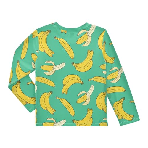 Image of CaTaKu Boys Swim Shirt Long Sleeve Rash Guard for Boys Toddler Rashguard Water Sun Shirt UPF+ 50 Swimwear