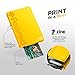 Zink Polaroid Mint Pocket Printer W/ Zink Zero Ink Technology & Built-In Bluetooth for Android & iOS Devices - Yellow