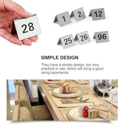 Numéro double face en métal empilable pour optimiser l'espace - 8